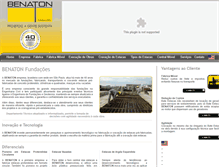 Tablet Screenshot of benaton.com.br